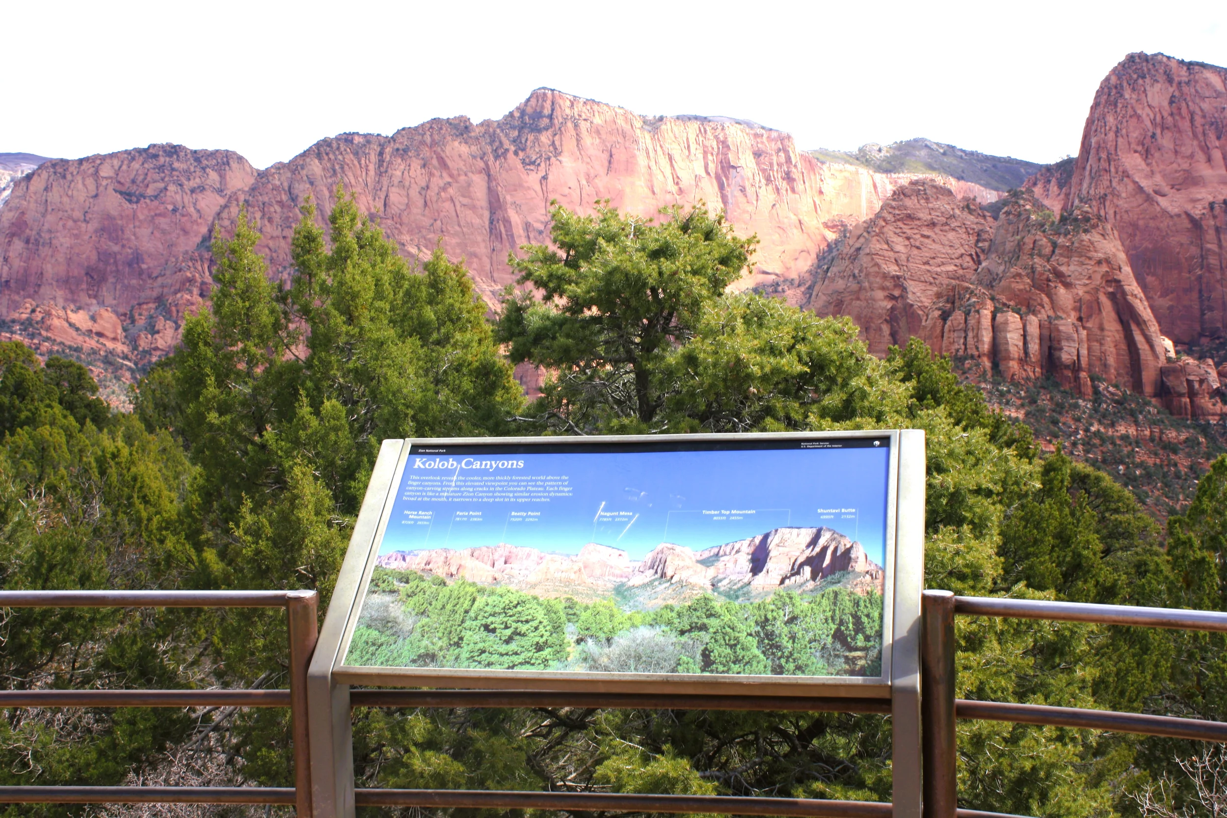 Kolob Canyon information